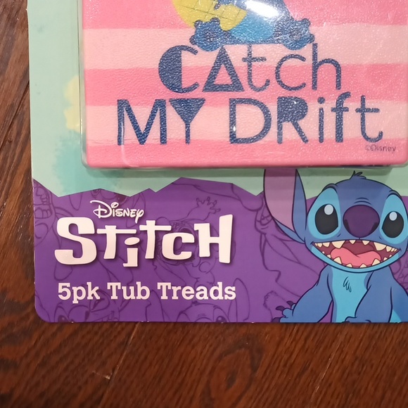 Disney Lilo & Stitch Non Slip Bath Tub Shower Treads Stickers 5 pk - Picture 7 of 7